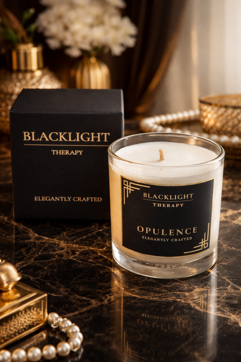 Glass Lotion Candles